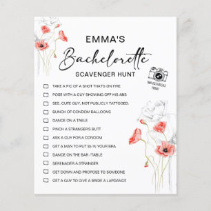 Personalisiert Bachelorette Scavenger Jagen