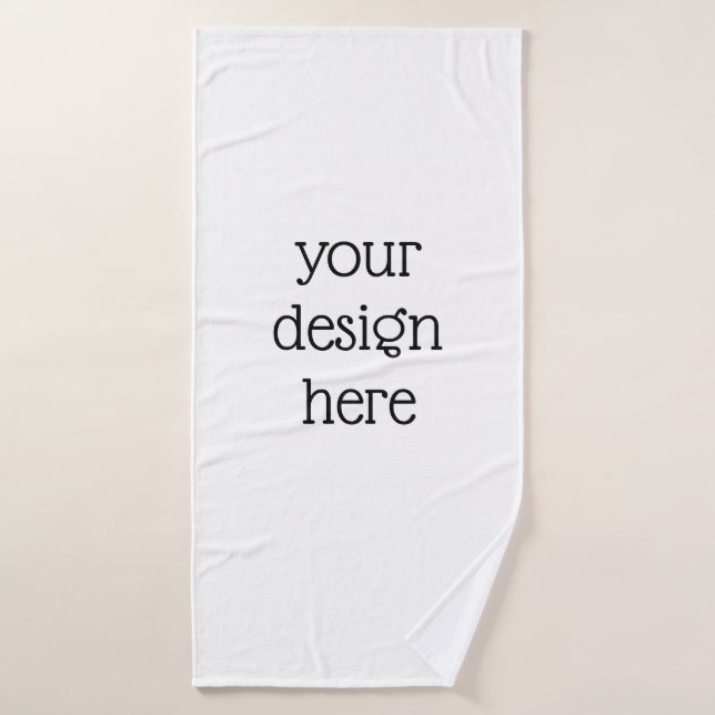 Personalisiert Badehandtuch (Badehandtuch)