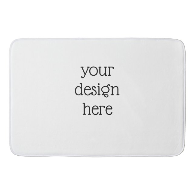 Personalisiert Badematte (Vorderseite)