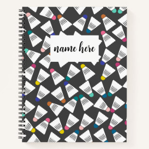 Personalisiert Badminton-Notebook Notizbuch