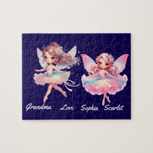 Personalisiert Ballerinas Puzzle