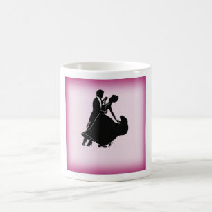 Personalisiert Ballroom Dancers Design Tasse