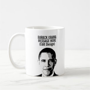 Personalisiert Barack Obama Kaffeetasse