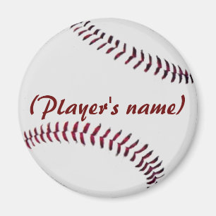 Personalisiert Baseball Magnet