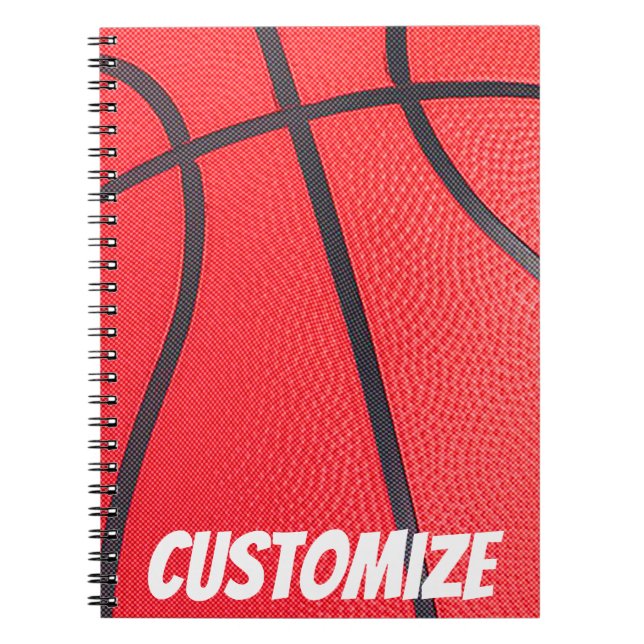 Personalisiert | Basketball-Coach-Notizbuch Notizblock (Vorderseite)