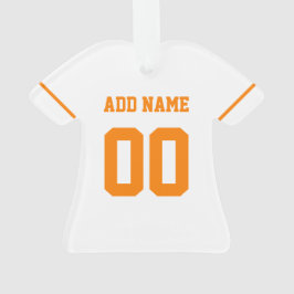 Personalisiert Basketball Jersey individuelle Name Ornament
