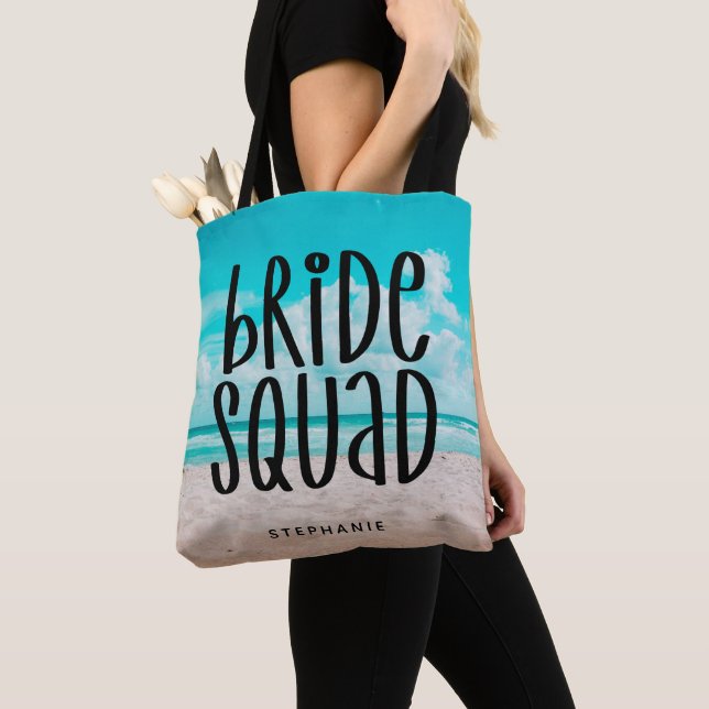 Personalisiert Beach Bridge Tote Bag (Von Nahem)