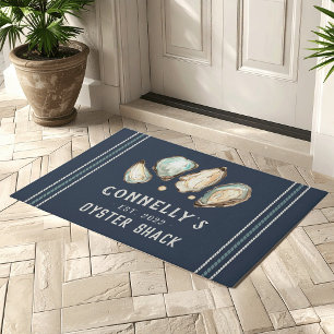 Personalisiert Beach House Oyster Shack Fußmatte