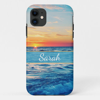 Personalisiert Beach Sunset Sunset Sunrise Case-Mate iPhone Hülle