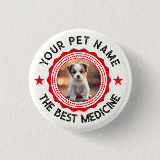 Personalisiert bearbeitbare Heimtierliebhaber Button