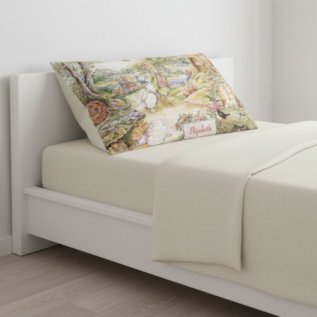 Personalisiert Beatrix Potter Peter und Friends Kissenbezug (Von Creator hochgeladen)