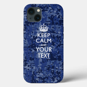 Personalisiert BEHALTEN CALM UND Ihr Text Case-Mate iPhone Hülle