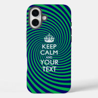 Personalisiert BEHALTEN CALM UND Ihr Text