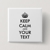 Personalisiert BEHALTEN CALM und IHRER TEXT