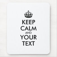 Personalisiert BEHALTEN CALM und IHRER TEXT