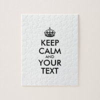 Personalisiert BEHALTEN CALM und IHRER TEXT