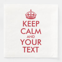 Personalisiert BEHALTEN CALM und IHRER TEXT
