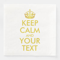 Personalisiert BEHALTEN CALM und IHRER TEXT