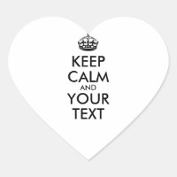 Personalisiert BEHALTEN Sie RUHE und IHREN TEXT