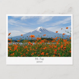 Personalisiert, Berg Fuji, Japan Postkarte