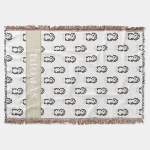 Personalisiert Bernedoodle Decke