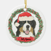 Personalisiert Bernese Mountain Dog Weihnachten