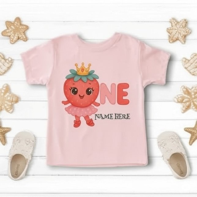 Personalisiert Berry First Birthday Girl (Von Creator hochgeladen)
