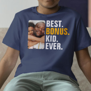 Personalisiert Best Bonus Kid je Stepchild T-Shirt