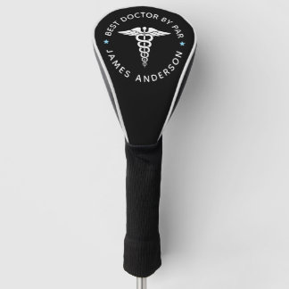 Personalisiert "Best Doctor by Par" Golf Headcover