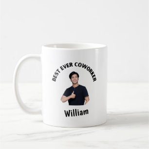 Personalisiert Best Ever Coworker FOTO Kaffeetasse