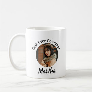 Personalisiert Best Ever Coworker FOTO Kaffeetasse
