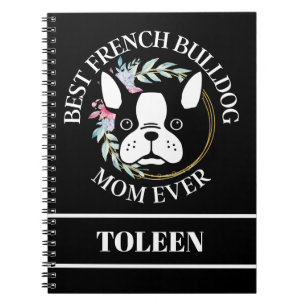 Personalisiert Best French Bulldog Mama je Notizblock