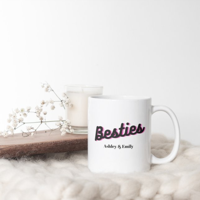 Personalisiert Best Friend Bestie Kaffeetasse (Von Creator hochgeladen)