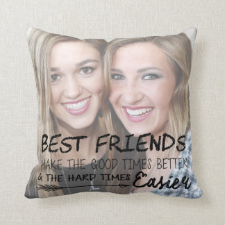 Personalisiert Best Friend Foto BESTE FREUNDIN Bes Kissen