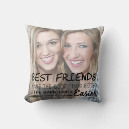 Personalisiert Best Friend Foto BESTE FREUNDIN Chi Kissen