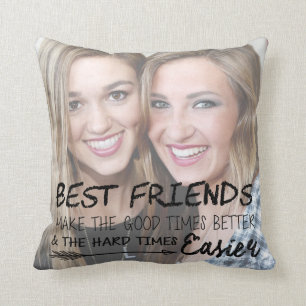Personalisiert Best Friend Foto BESTE FREUNDIN Fre Kissen