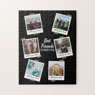 Personalisiert Best Friends 6 Foto Custom Collage Puzzle