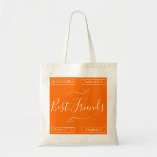 Personalisiert Best Friends Modern Tragetasche