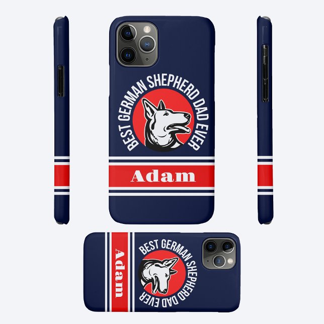 Personalisiert Best German Shepherd Vater Ever Case-Mate iPhone Hülle (Von Creator hochgeladen)