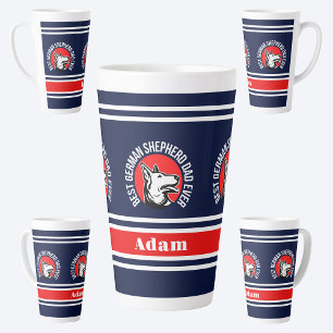 Personalisiert Best German Shepherd Vater Ever Milchtasse