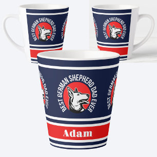 Personalisiert Best German Shepherd Vater Ever Milchtasse