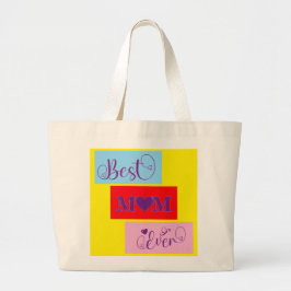 Personalisiert BEST MAMA JE 11 Script Große Tasche