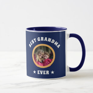 Personalisiert Best Oma je Custom Family Foto Tasse