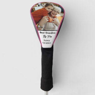 Personalisiert beste Oma per Par-Treiberabdeckung Golf Headcover
