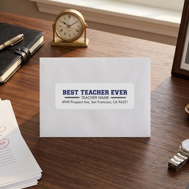 Personalisiert Bester Lehrer je (Von Creator hochgeladen)