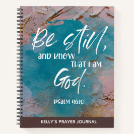 Personalisiert Bibelverse Blumengebet Journal Notizbuch