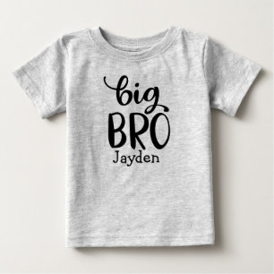 Personalisiert Big Bro T - Shirt Big Brother mit N