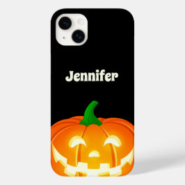 Personalisiert Big Happy Jack-O-Lantern Case-Mate iPhone 14 Plus Hülle