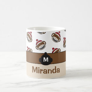 Personalisiert Big Smile Sock Affe Emoji Tasse