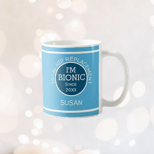 Personalisiert bin ich bionisch (ANGESAGTER Ersatz Kaffeetasse